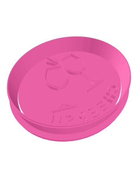 3D Uitsteker op Maat: Cheers!! met Stempel