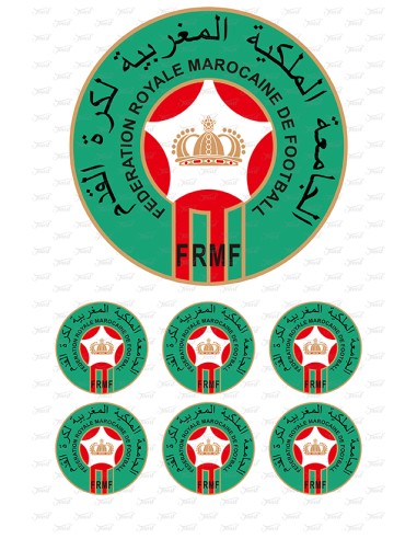 Eetbare Print Marokko Groen - 15cm