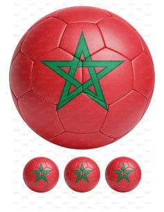 Eetbare Print Marokko Voetbal - 20cm