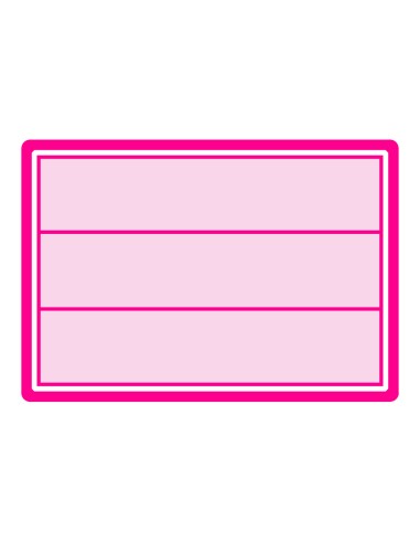 3D Uitsteker op Maat: Vlag Driekleur Rechthoek met Stempel