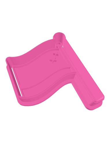 3D Uitsteker op Maat: Vlag Curacao met Stempel