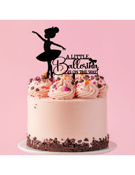 Taarttopper op Maat: A Little Ballerina is on the Way!