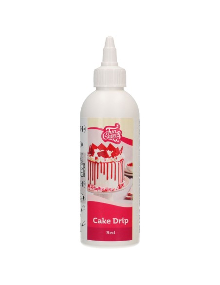 FunCakes Cake Drip Rood -180gr-