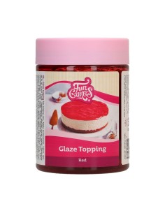 FunCakes Glaze Topping Rood -375gr-