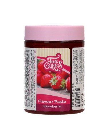 FunCakes Smaakpasta Aardbei -120gr-