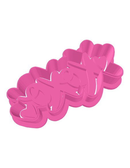 3D Uitsteker op Maat: XoXo met Stempel