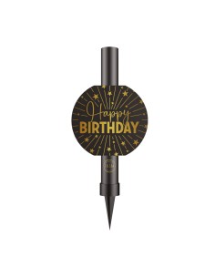 IJsfontein Zwart Happy Birthday -1st-