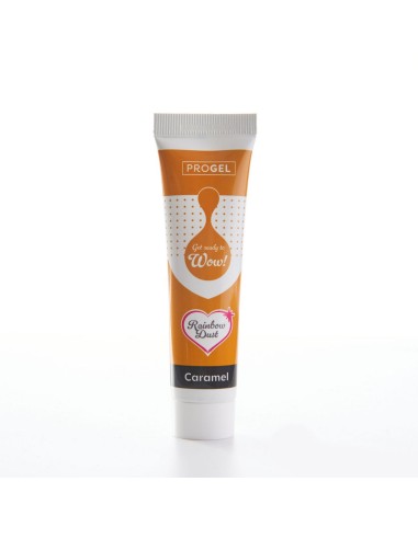 RD ProGel Eetbare Kleurstof Gel Caramel -25gr-