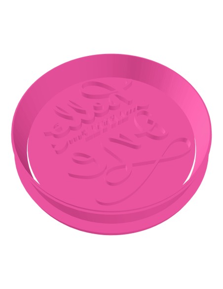 3D Uitsteker op Maat: Hello Little One met Stempel