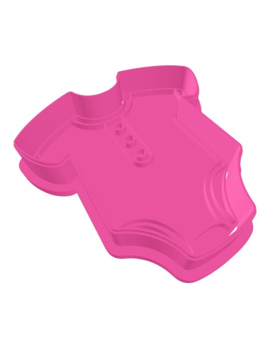 3D Uitsteker op Maat: Baby Romper Kort met Stempel