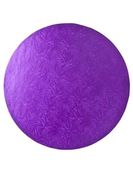 Decora Cake Drum Rond -25cm- Paars