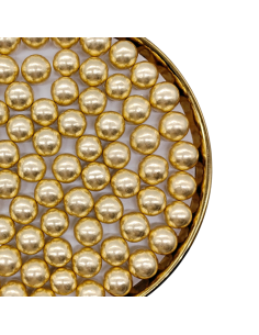 Pastry Colours Suikerparels Goud 14mm -150gr-