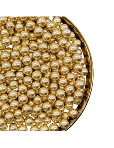 Pastry Colours Suikerparels Goud 10mm -150gr-