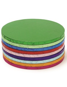 Decora Cake Drum Rond -25cm- Paars 2