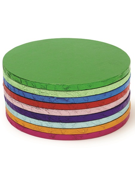 Decora Cake Drum Rond -25cm- Paars