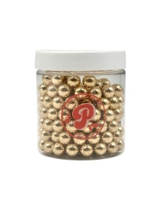 Pastry Colours Suikerparels Goud 10mm -150gr- 2