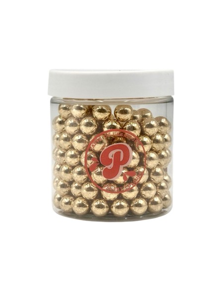 Pastry Colours Suikerparels Goud 10mm -150gr-