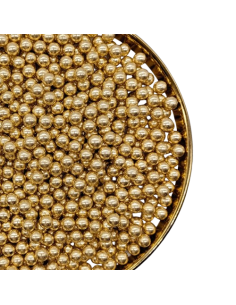 Pastry Colours Suikerparels Goud 7mm -65gr-