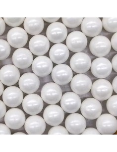 Pastry Colours Suikerparels Parelmoer Wit 14mm -150gr-