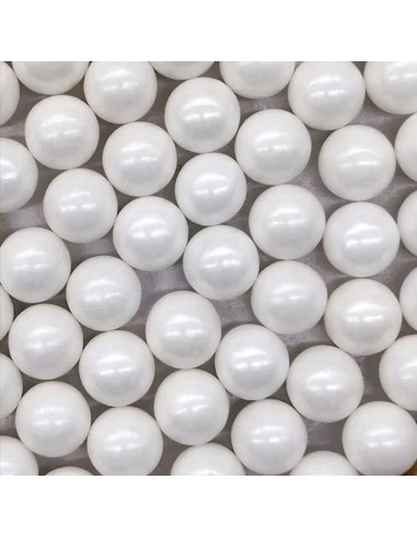 Pastry Colours Suikerparels Parelmoer Wit 14mm -150gr-