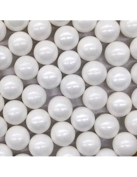 Pastry Colours Suikerparels Parelmoer Wit 14mm -150gr-