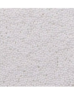 Pastry Colours Suikerparels Parelmoer Wit 2mm -65gr-