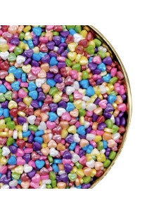 Pastry Colours 3D Sprinkles Hart Assorti -65gr-