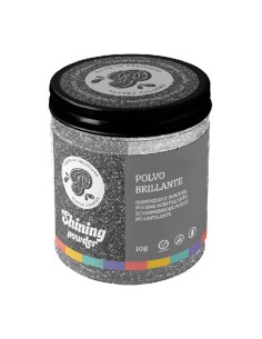 PastryColours Eetbare Glanspoeder Zilver -10gr-