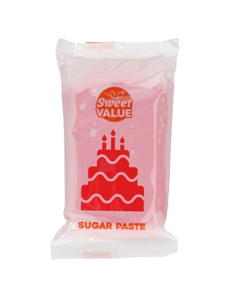 Sweet Value Rolfondant Rood -200gr-