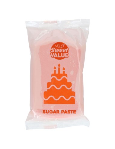 Sweet Value Rolfondant Oranje -200gr-