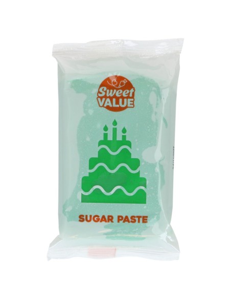Sweet Value Rolfondant Donkergroen -200gr-