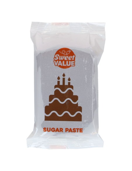 Sweet Value Rolfondant Bruin -200gr-