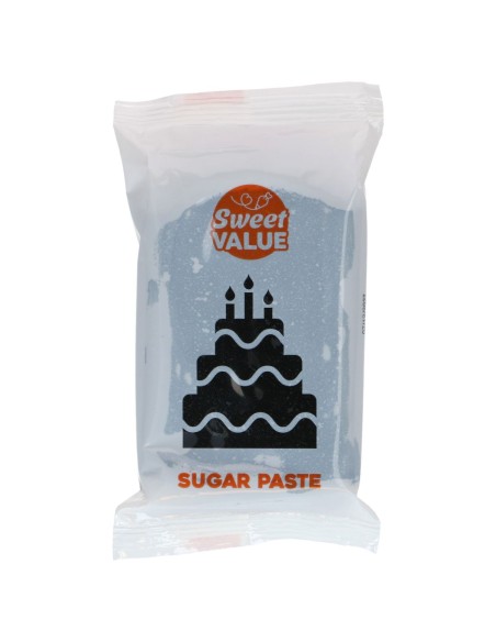 Sweet Value Rolfondant Zwart -200gr-