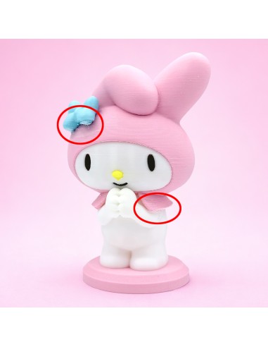 3D Taarttopper op Maat: My Melody - B-Keuze