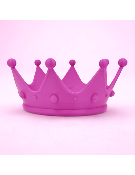 3D Taarttopper op Maat: Kroon Klein Set - Kleur naar Keuze
