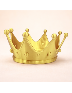 3D Taarttopper op Maat: Kroon Klein Set - Kleur naar Keuze 2