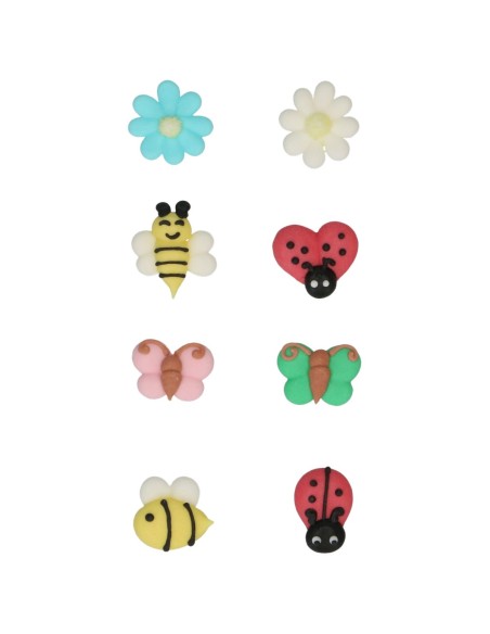 FunCakes Suikerdecoratie Lentetuin -8st-