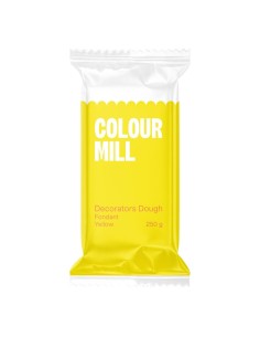 Colour Mill Rolfondant Geel -250gr-