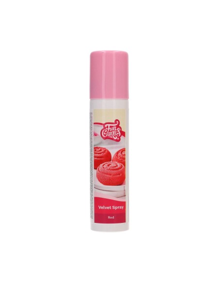 FunCakes Eetbare Velvet Spray Rood -100ml-
