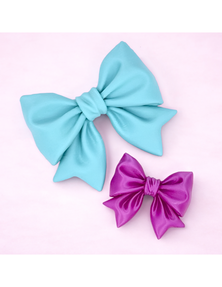 3D Taarttopper op Maat: Strik Groot - Kleur naar Keuze