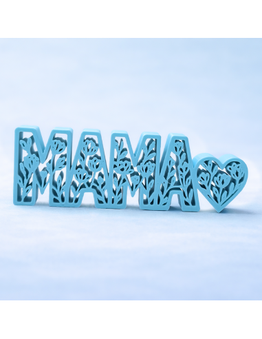 3D Taarttopper op Maat: Mama - Kleur naar Keuze