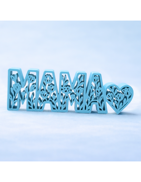 3D Taarttopper op Maat: Mama - Kleur naar Keuze