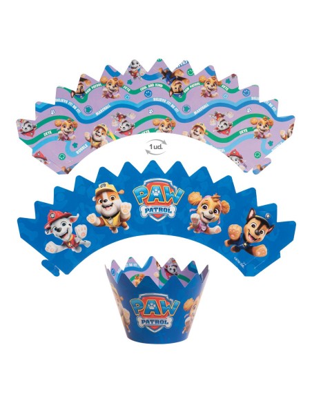 Dekora Cupcake Wraps en Toppers Paw Patrol -12st-