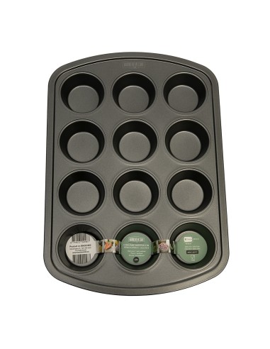 BrandNewCake Cupcake/Muffin Bakvorm -12st-