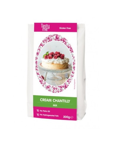 Tasty Me Mix voor Chantilly Créme Glutenvrij -200gr- 