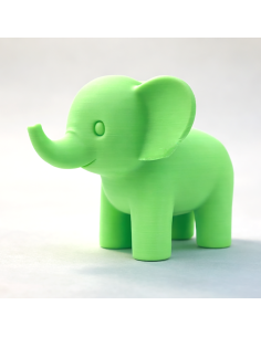 3D Taarttopper op Maat: Olifant - Kleur naar Keuze