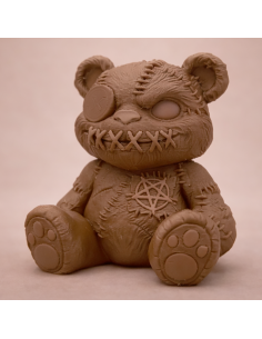 3D Taarttopper op Maat: Terror Beer - Kleur naar Keuze