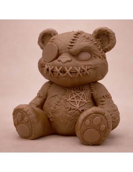 3D Taarttopper op Maat: Terror Beer - Kleur naar Keuze