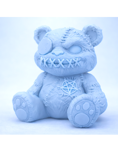 3D Taarttopper op Maat: Terror Beer - Kleur naar Keuze