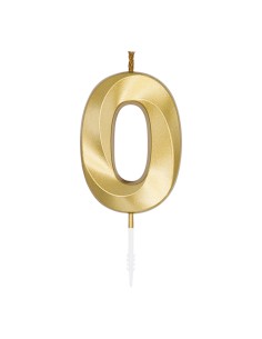 Glamour Kaars Goud - Nummer 0